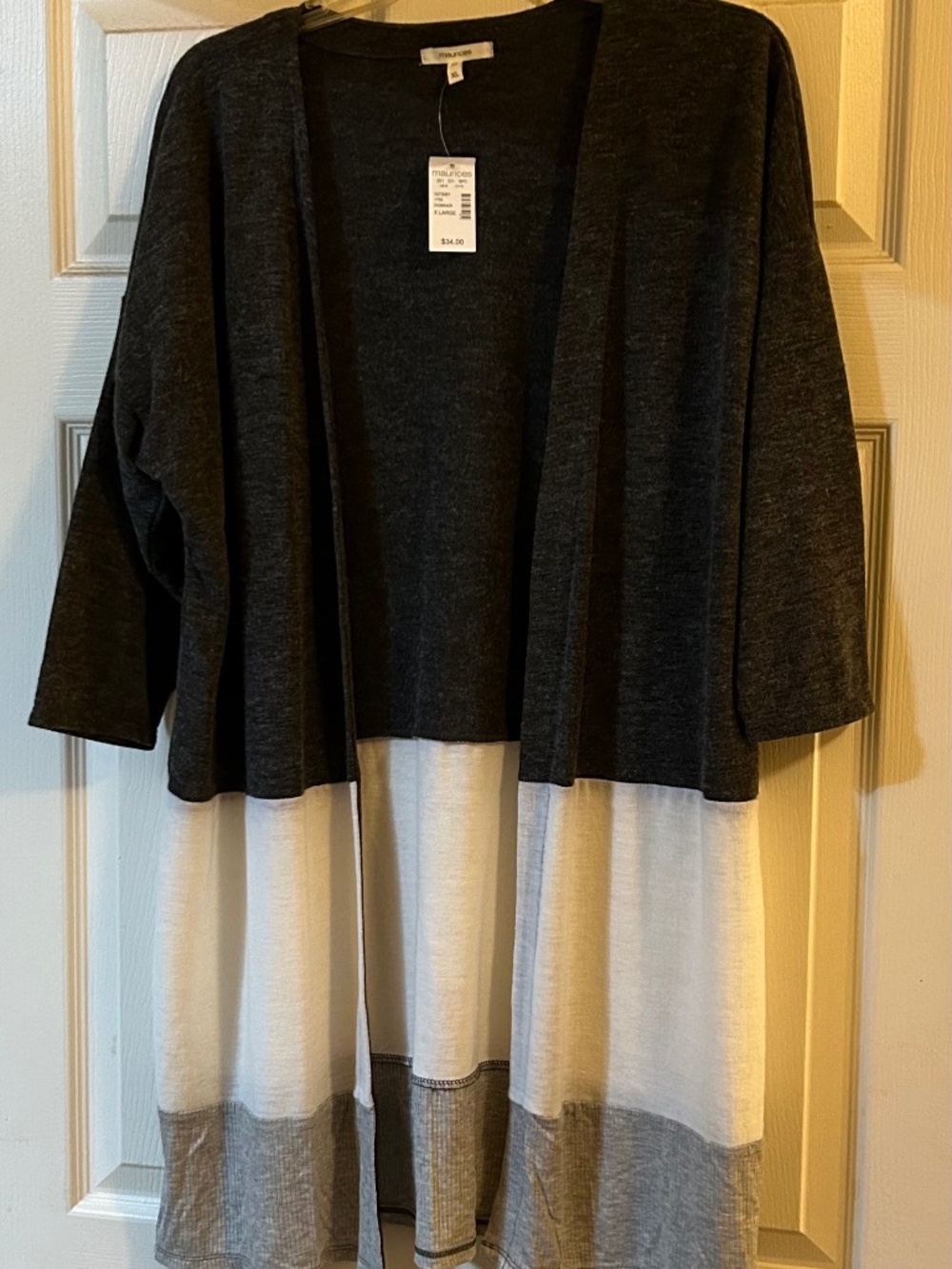 Colorblock Cardigan - Picture 7 of 7